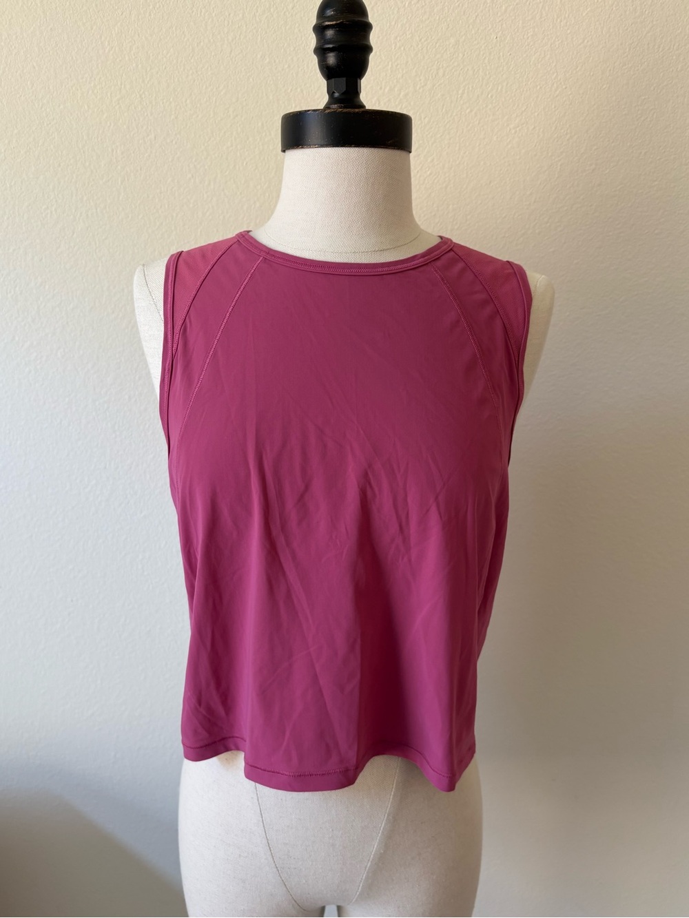 Lululemon | Sleeveless Open-Back Athletic Tank in Raspberry